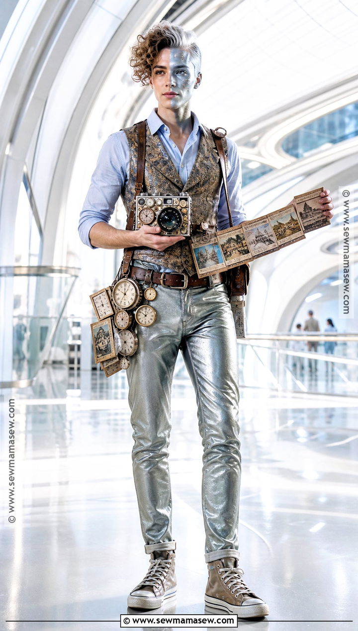 Time Traveler Tourist Costume - 40 original halloween costumes