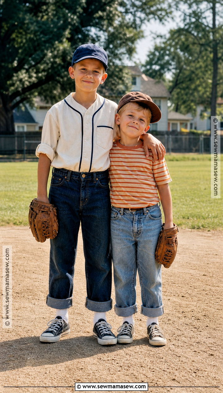 Timmy And Tommy Sibling Costume - 35 sandlot halloween costumes