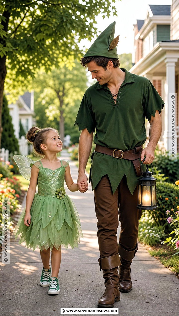 Tinker Bell And Peter Pan Parent And Child Costume - 30 tinker bell and peter pan costume ideas