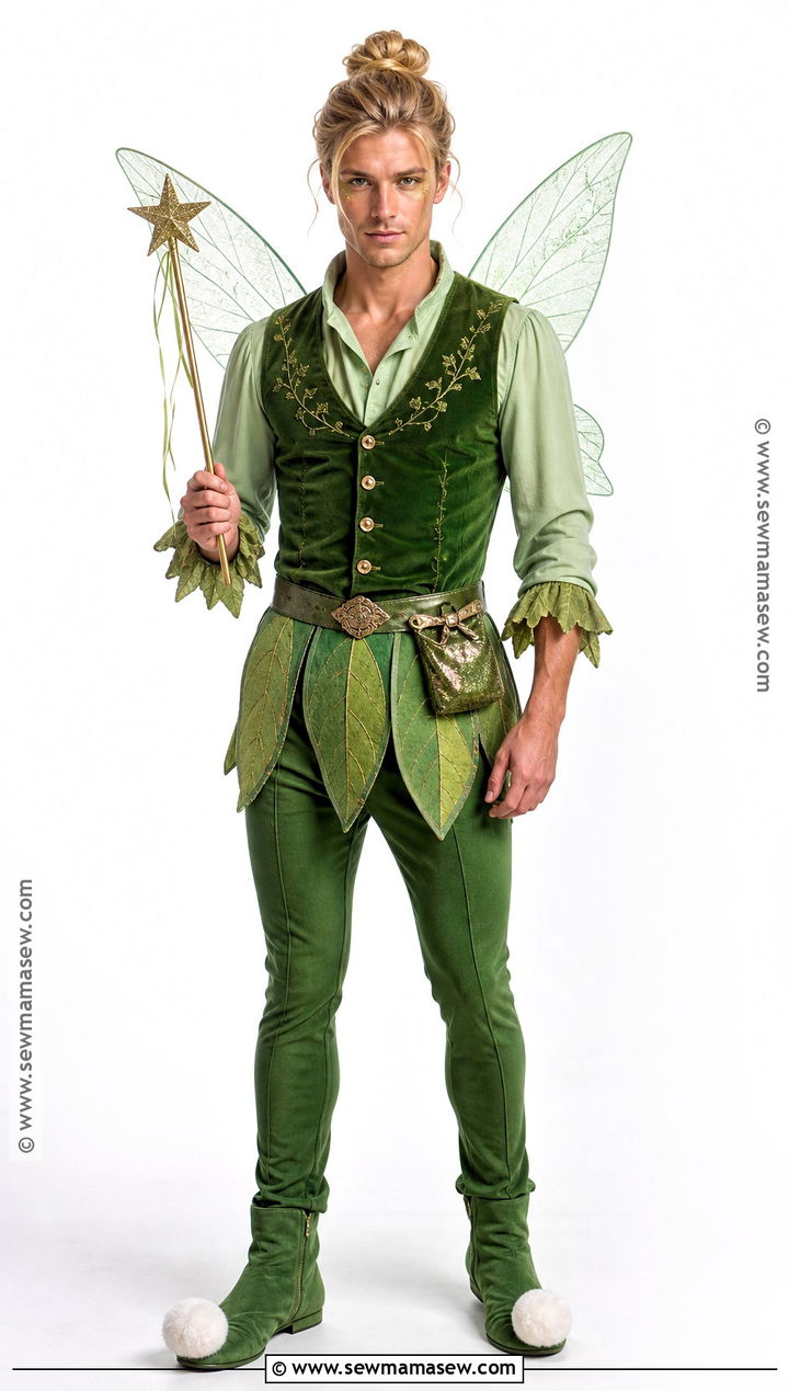 Tinker Bell Costume For Men With Green Vest - 40 tinker bell costume ideas