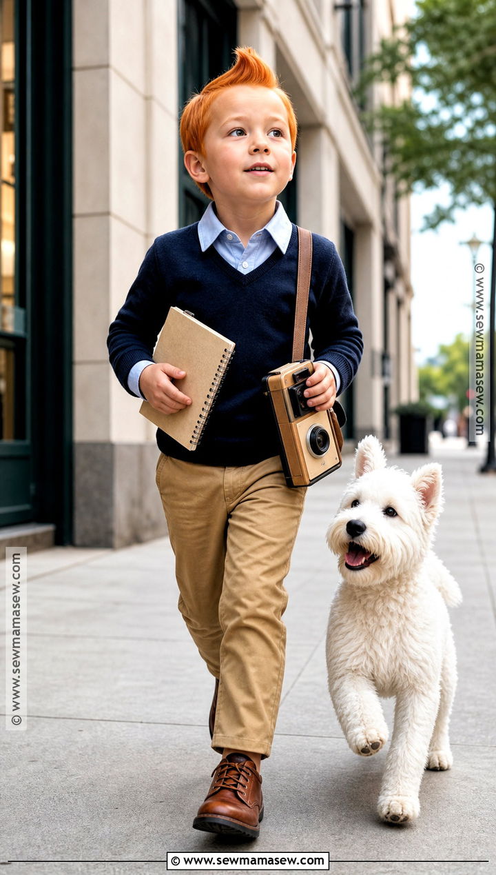 Tintin World Book Day Costume - 30 easy world book day costumes