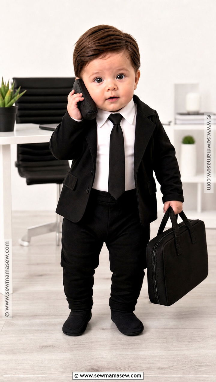 Tiny CEO Baby Costume - 30 funny baby costumes