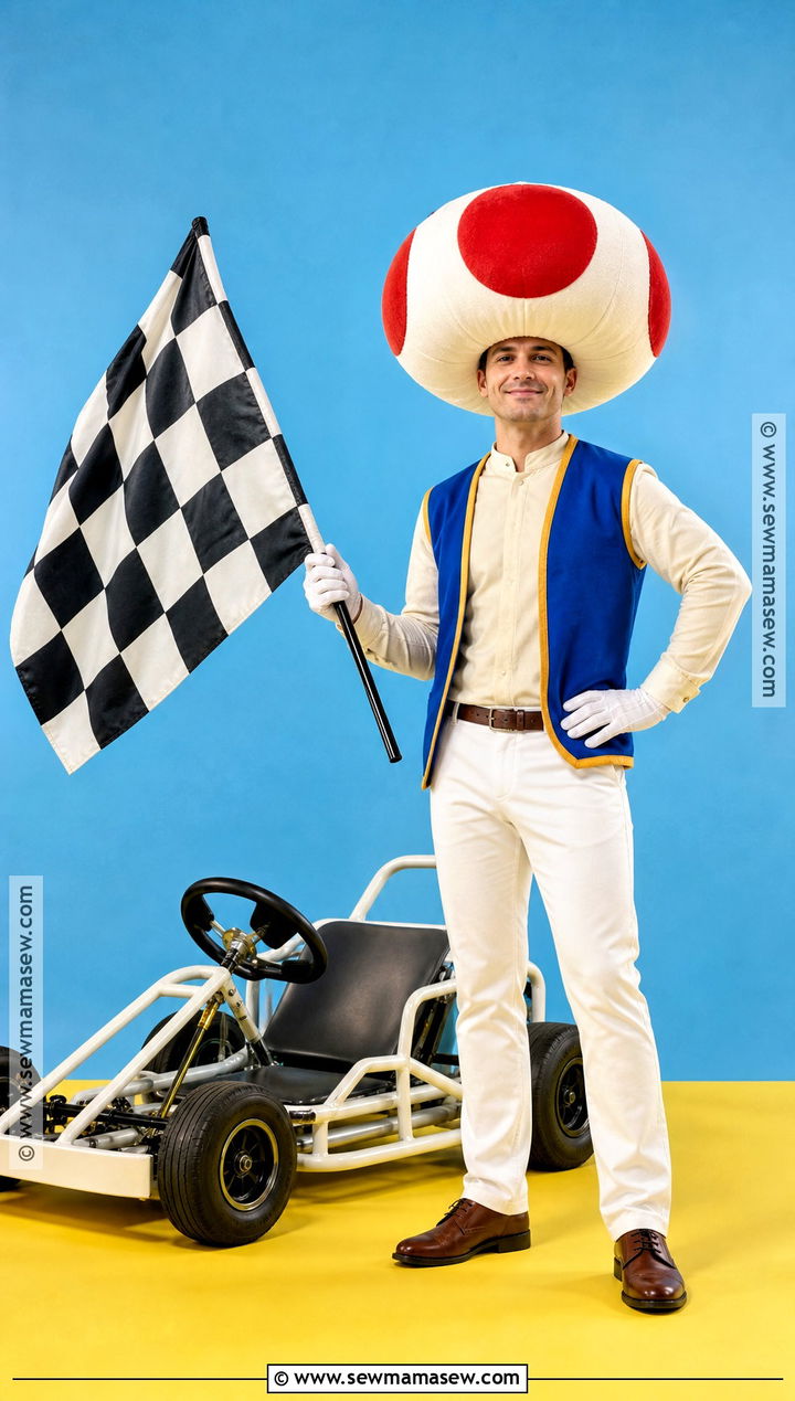 Toad Mario Kart Costume - 35 mario kart costumes