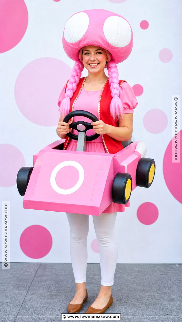 Toadette Mario Kart Costume - 35 mario kart costumes