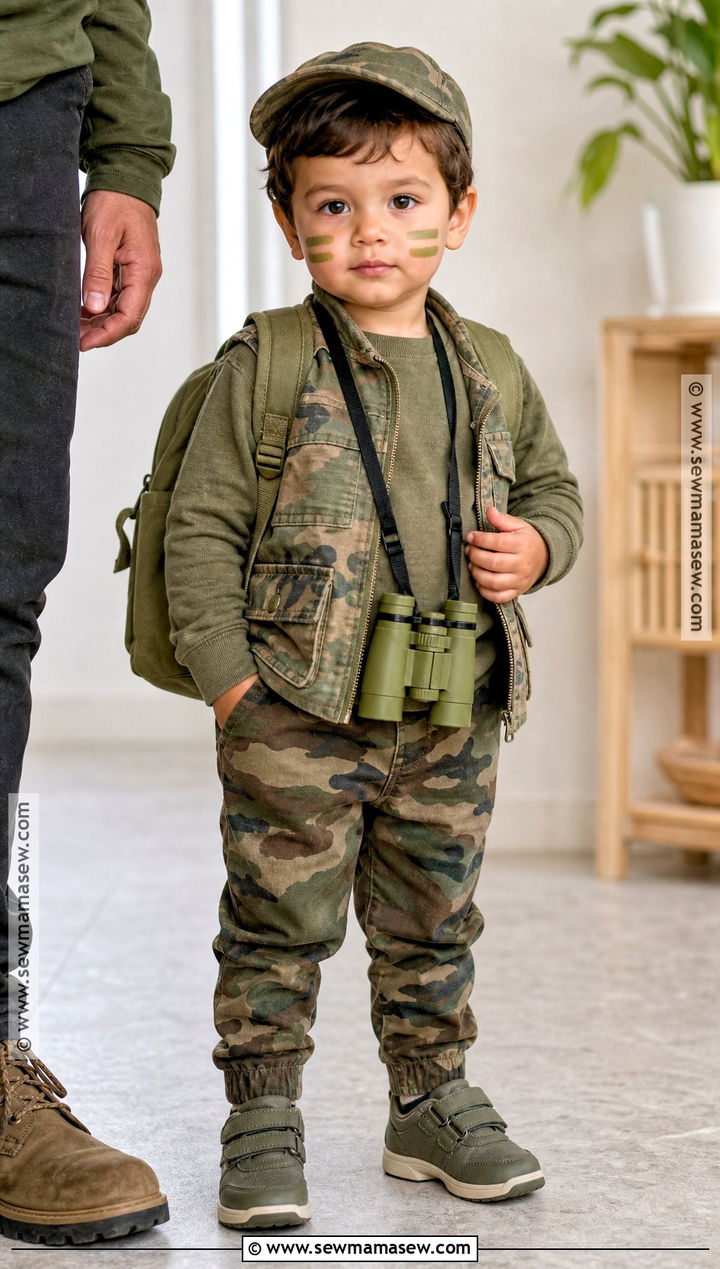 Toddler Army Costume - 40 army costume ideas