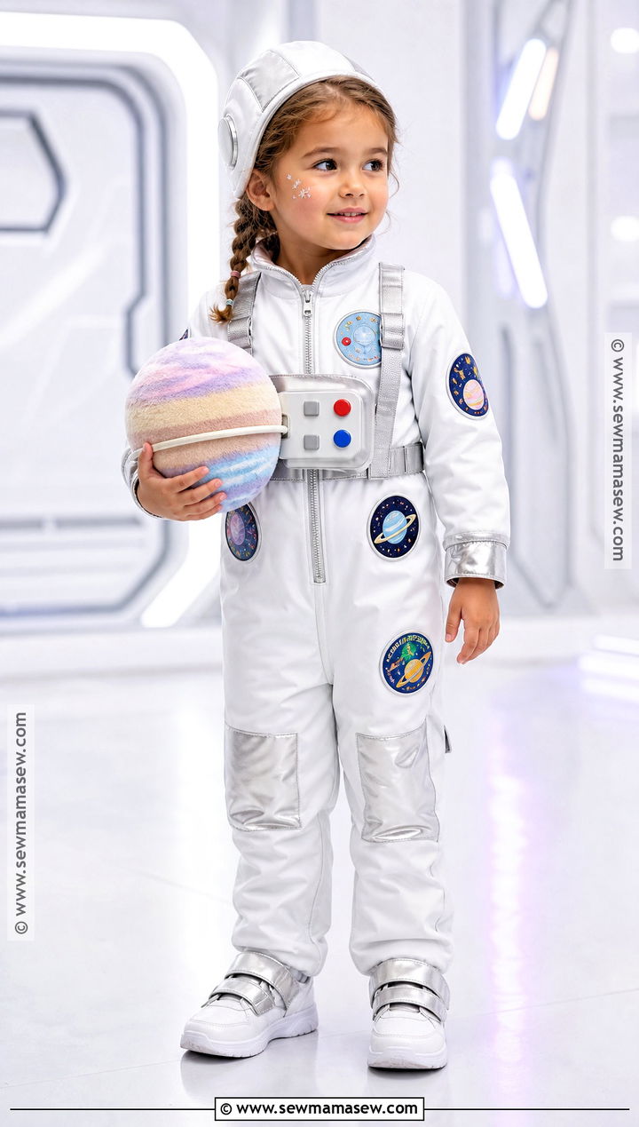 Toddler Astronaut Costume With Silver Boots - 40 toddler halloween costumes for girls
