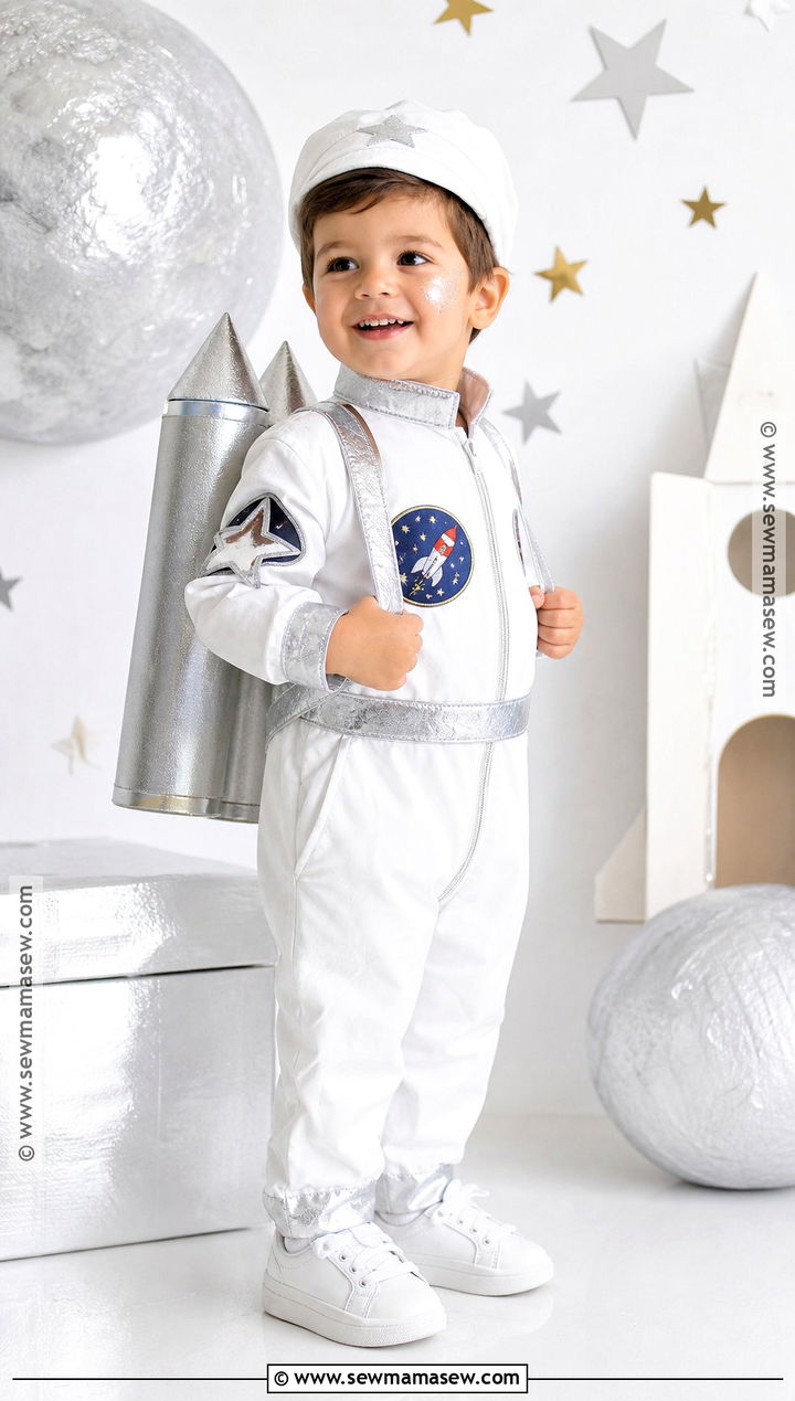 Toddler Astronaut Costume With Space Backpack - 30 toddler boy costume ideas