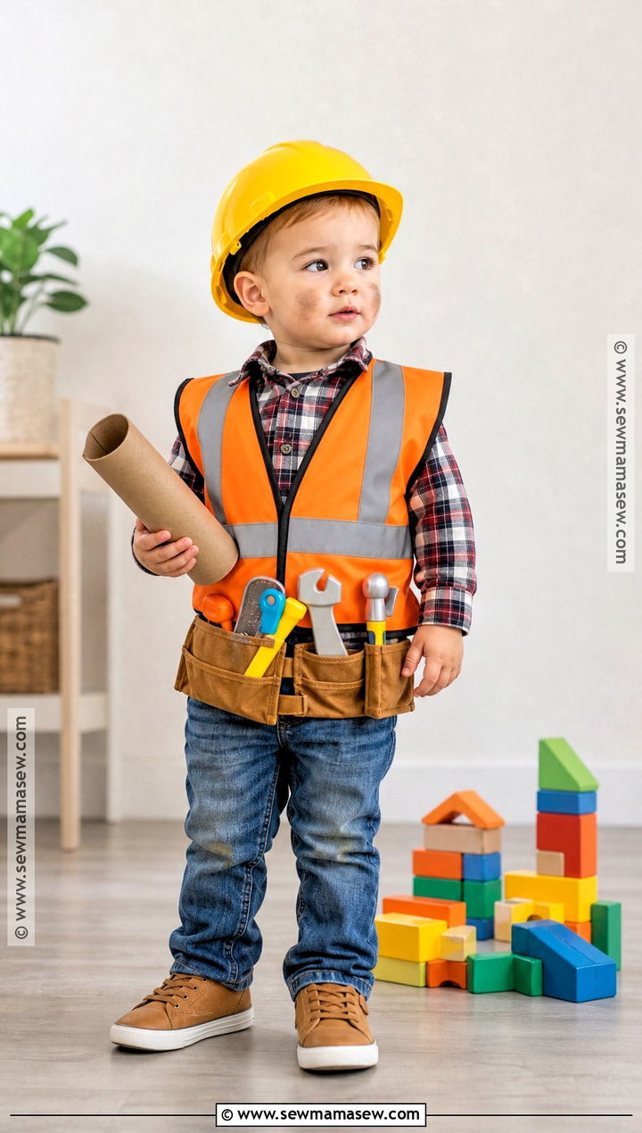 Toddler Boy Construction Worker Costume - 40 toddler halloween costumes for boys