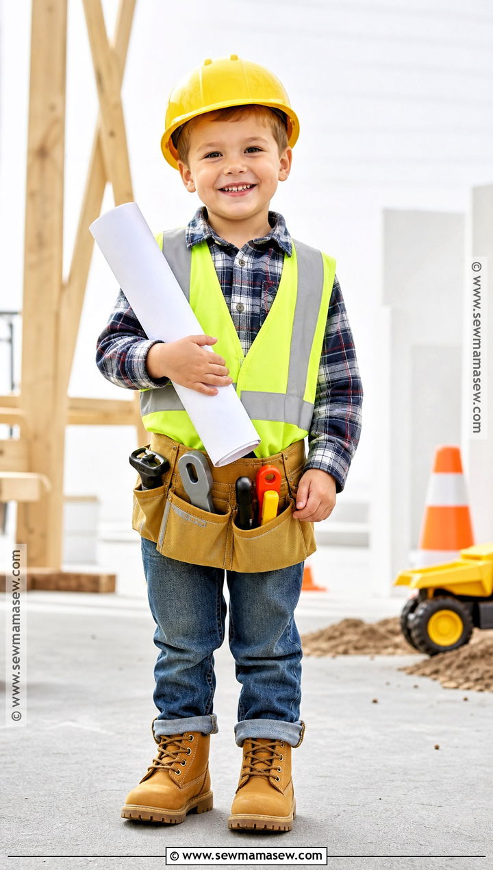 Toddler Boy Construction Worker Costume - 40 toddler boy halloween costumes