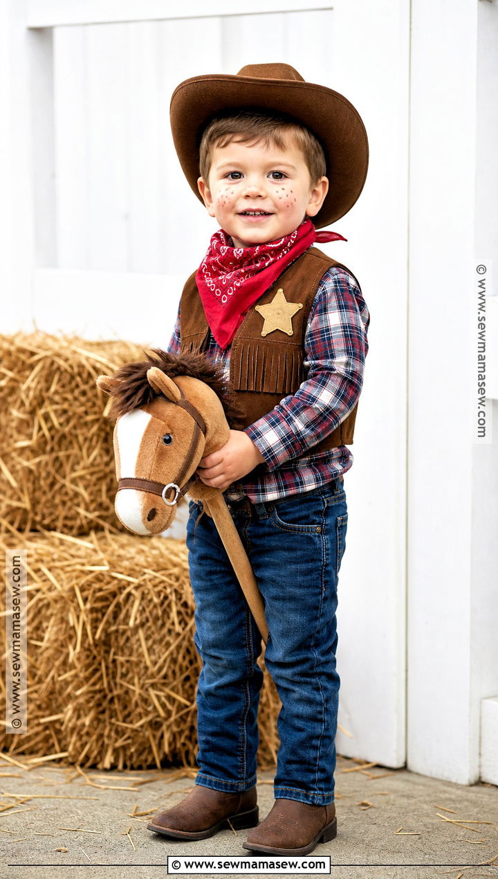 Toddler Boy Cowboy Costume - 40 toddler halloween costumes for boys