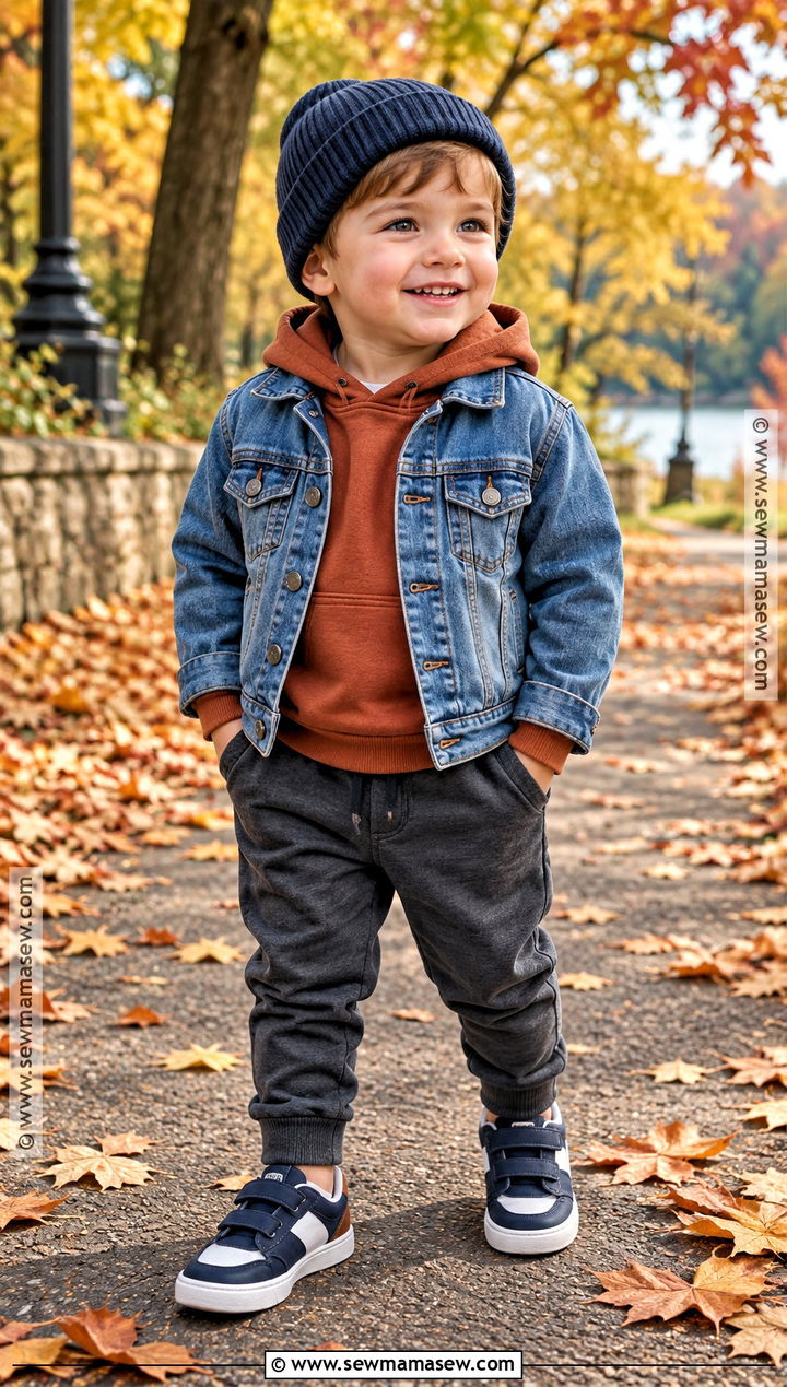 Toddler Boy Denim Jacket Outfit - 15 Toddler Boy Fall Jacket Ideas