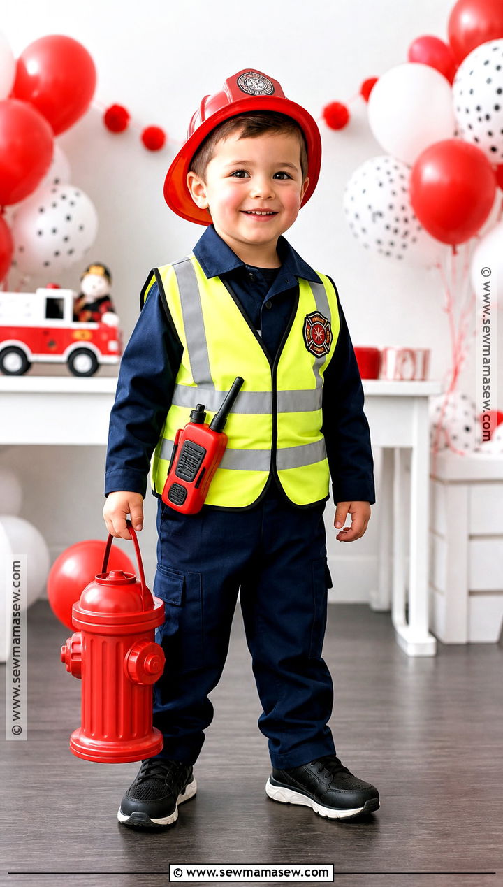 Toddler Boy Firefighter Costume - 40 toddler halloween costumes for boys