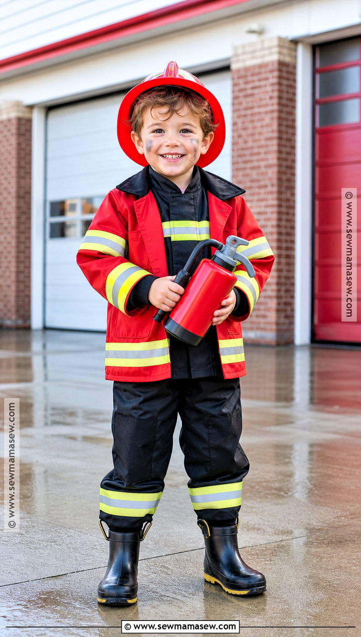 Toddler Boy Firefighter Costume - 40 toddler boy halloween costumes