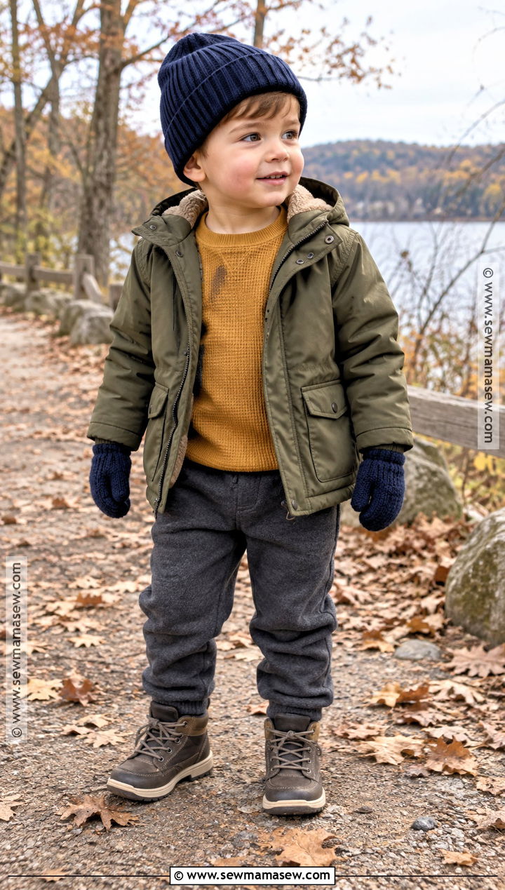 Toddler Boy Hooded Parka Outfit - 15 Toddler Boy Fall Jacket Ideas