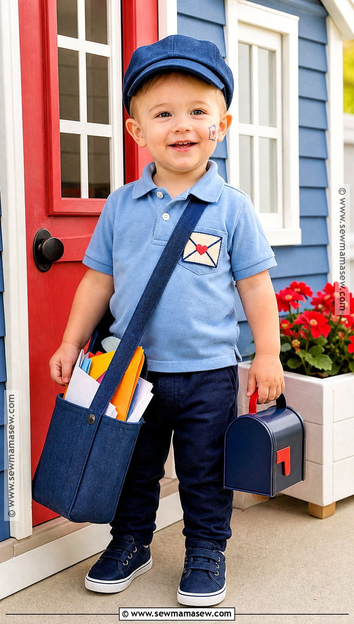 Toddler Boy Mail Carrier Costume - 40 toddler halloween costumes for boys