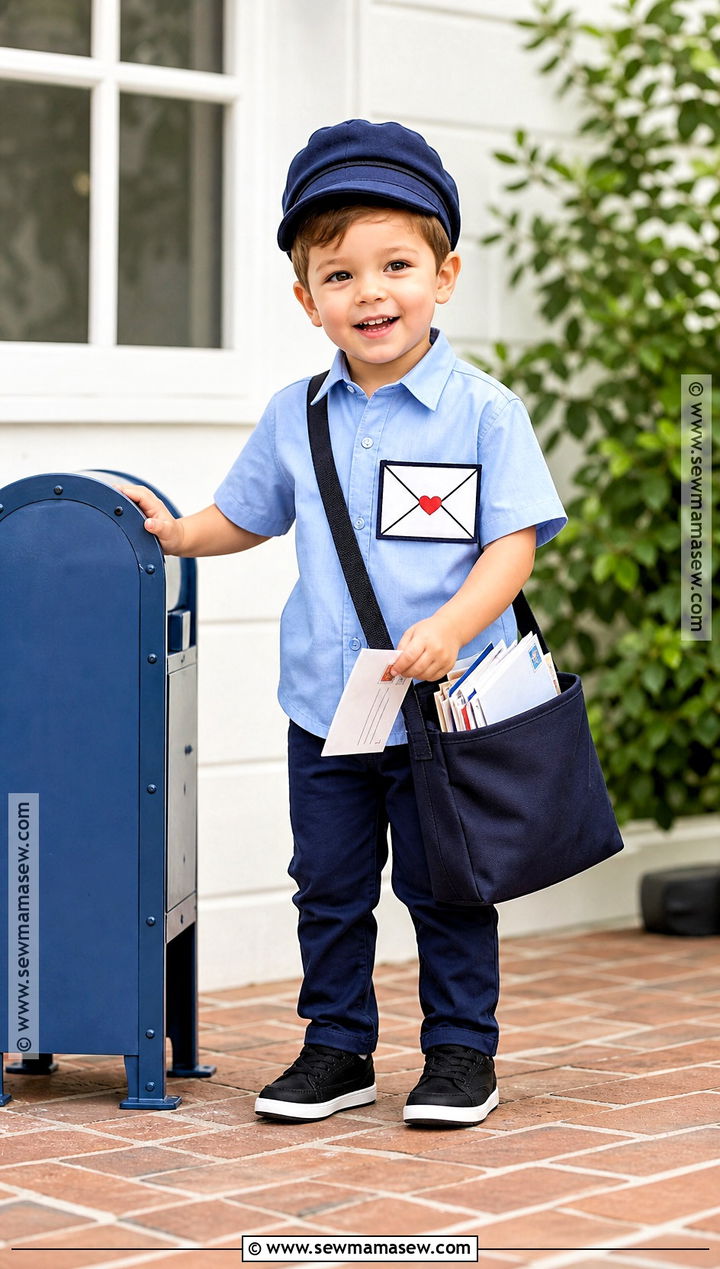 Toddler Boy Mail Carrier Costume - 40 toddler boy halloween costumes