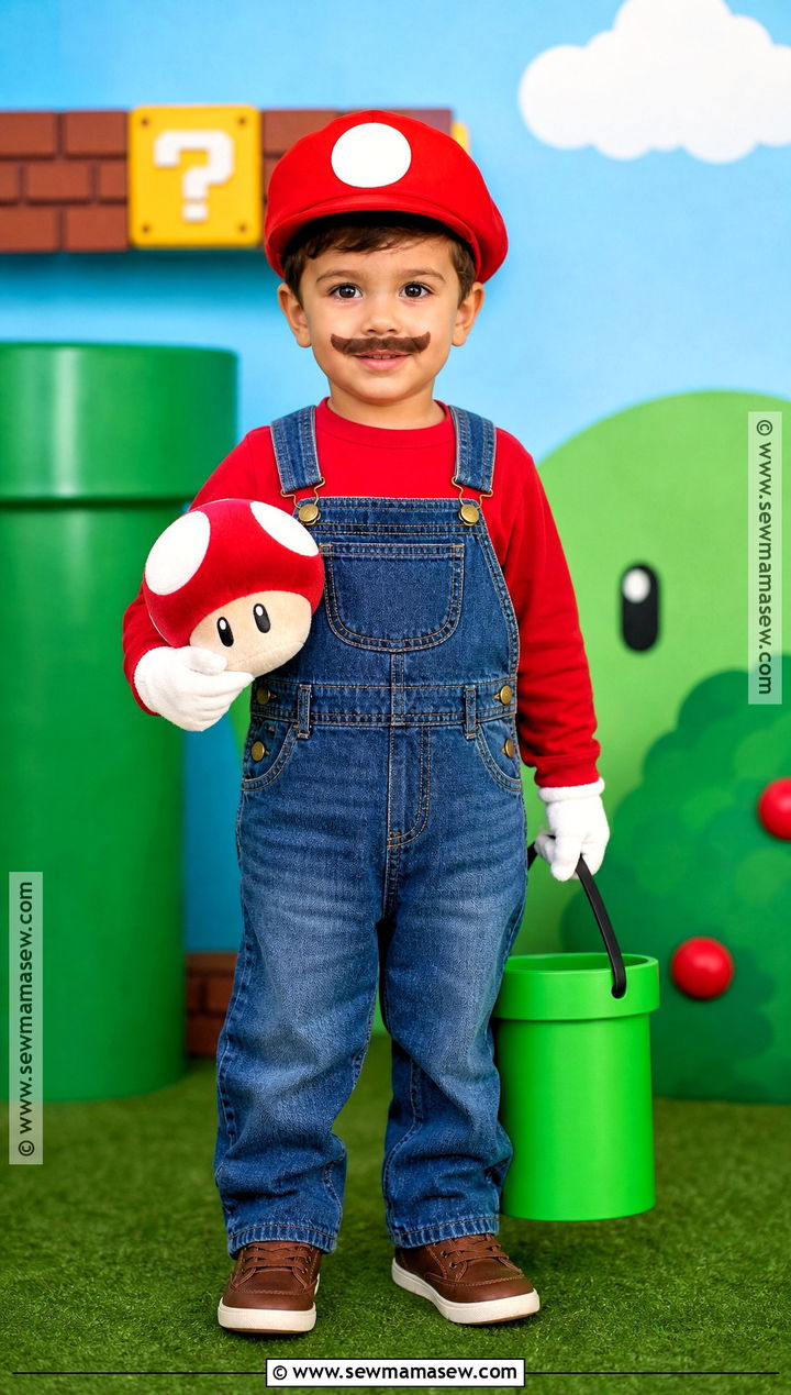 Toddler Boy Mario Costume - 40 toddler halloween costumes for boys