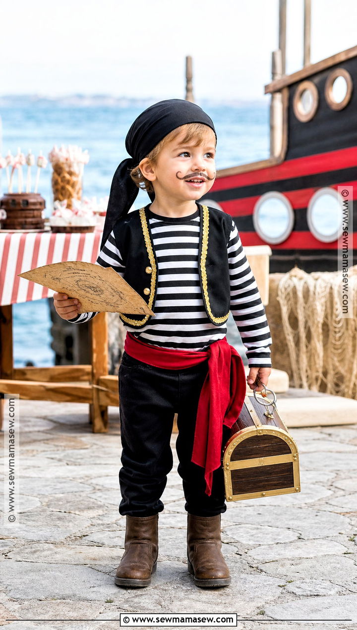 Toddler Boy Pirate Costume - 40 toddler halloween costumes for boys