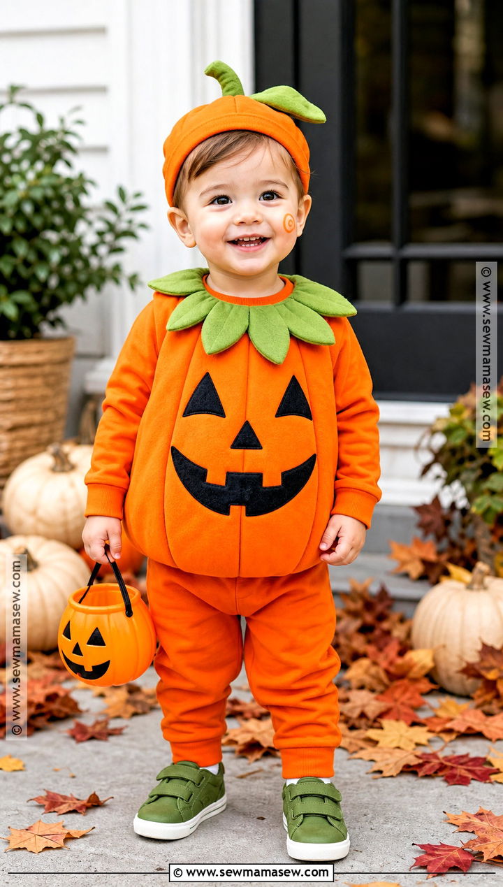 Toddler Boy Pumpkin Costume - 40 toddler halloween costumes for boys