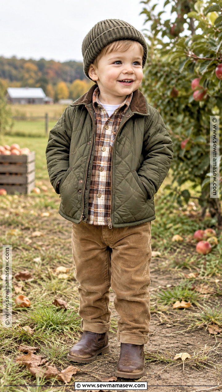 Toddler Boy Quilted Barn Jacket Outfit - 15 Toddler Boy Fall Jacket Ideas