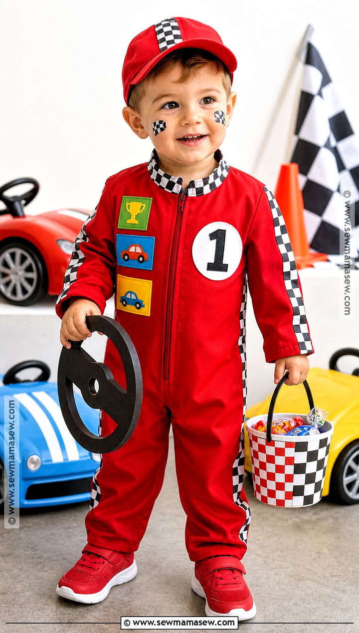 Toddler Boy Race Car Driver Costume - 40 toddler halloween costumes for boys