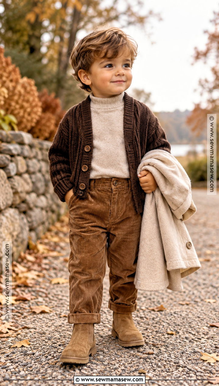 Toddler Boy Thanksgiving Monochrome Brown Outfit - 15 Toddler Boys Thanksgiving Outfit Ideas