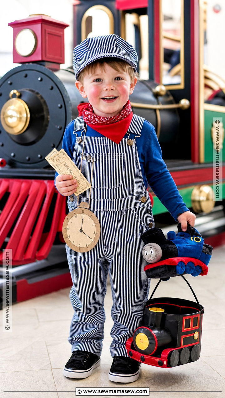 Toddler Boy Train Conductor Costume - 40 toddler halloween costumes for boys