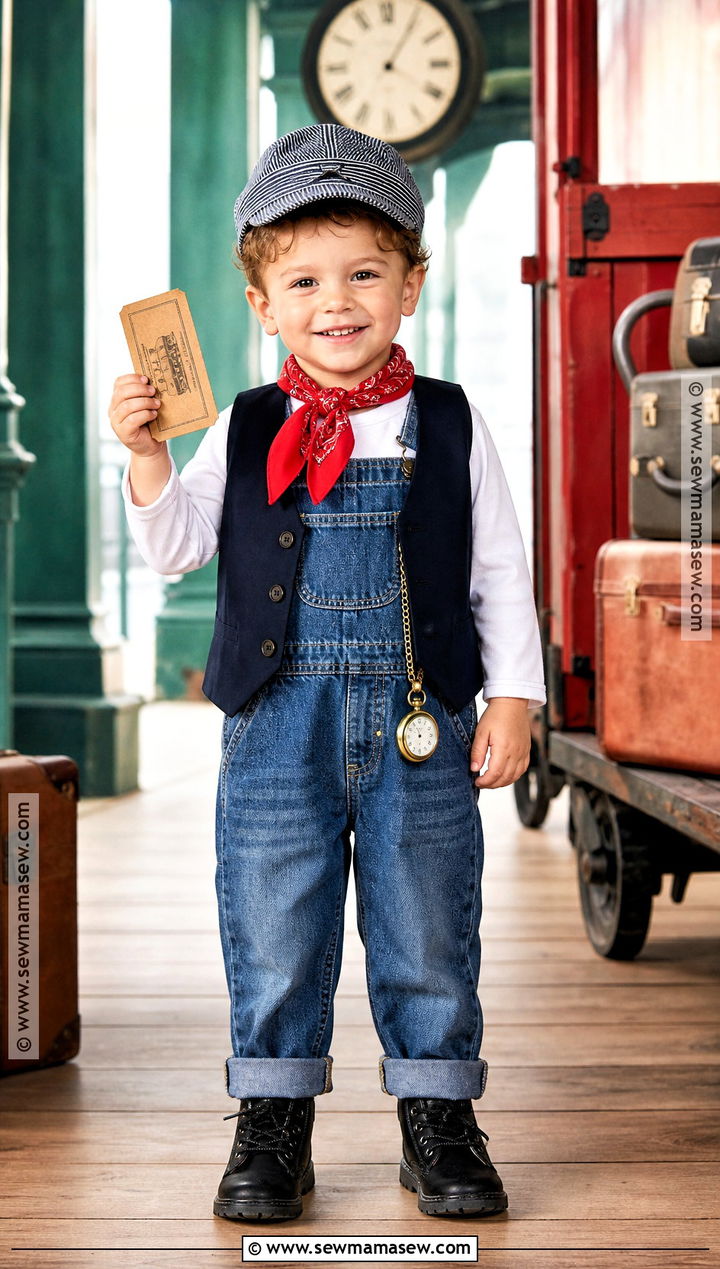 Toddler Boy Train Conductor Costume - 40 toddler boy halloween costumes