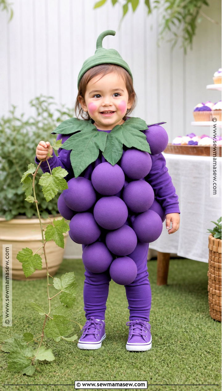 Toddler Bunch Of Grapes Costume - 30 funny toddler halloween costumes