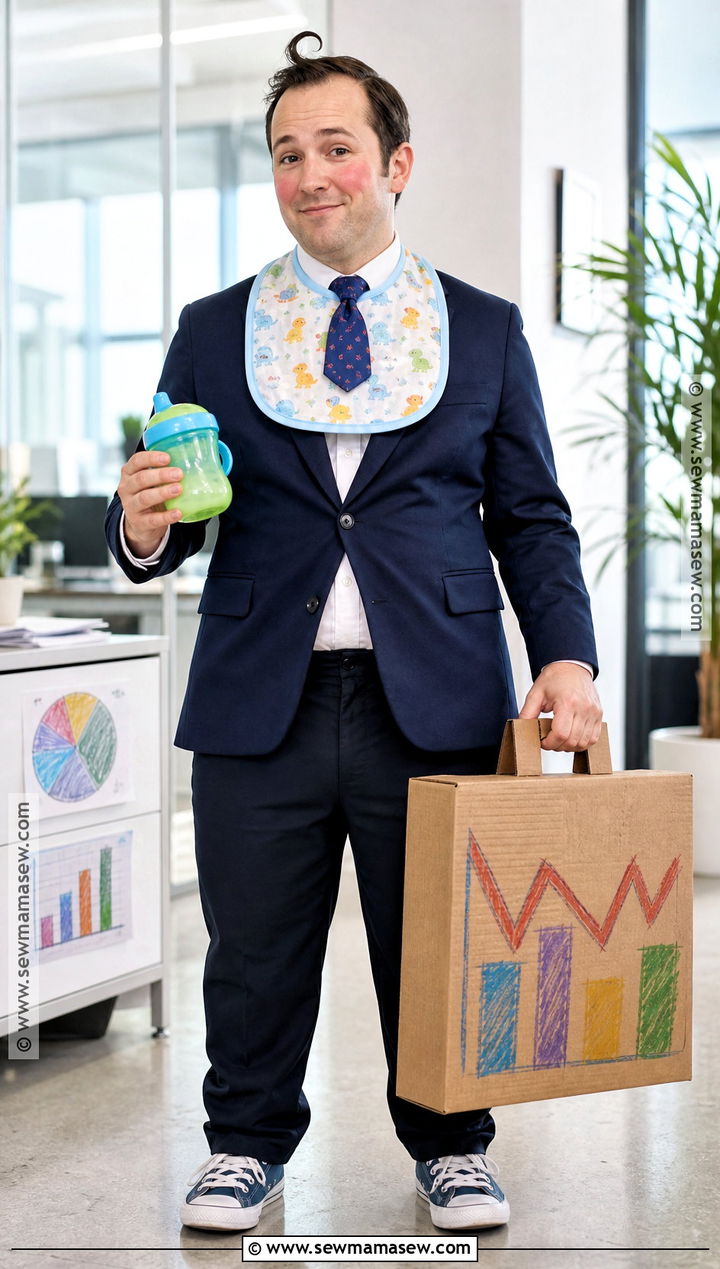 Toddler Business Executive Costume - 35 funny halloween costume ideas