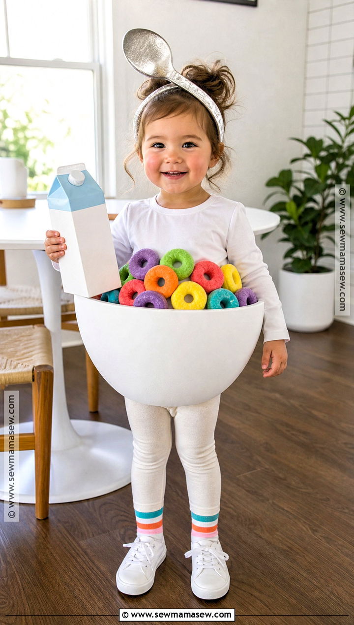 Toddler Cereal Bowl Costume - 30 funny toddler halloween costumes