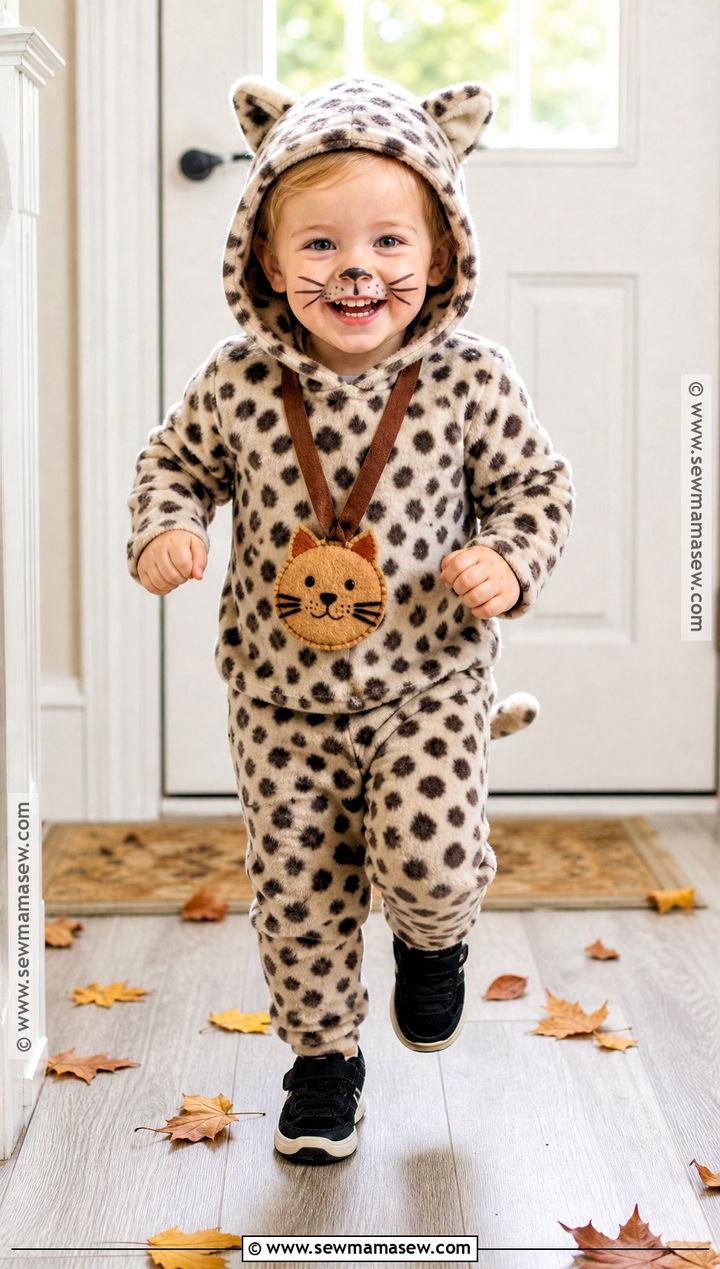 Toddler Cheetah Costume With Fleece Set - 50 cheetah costume ideas