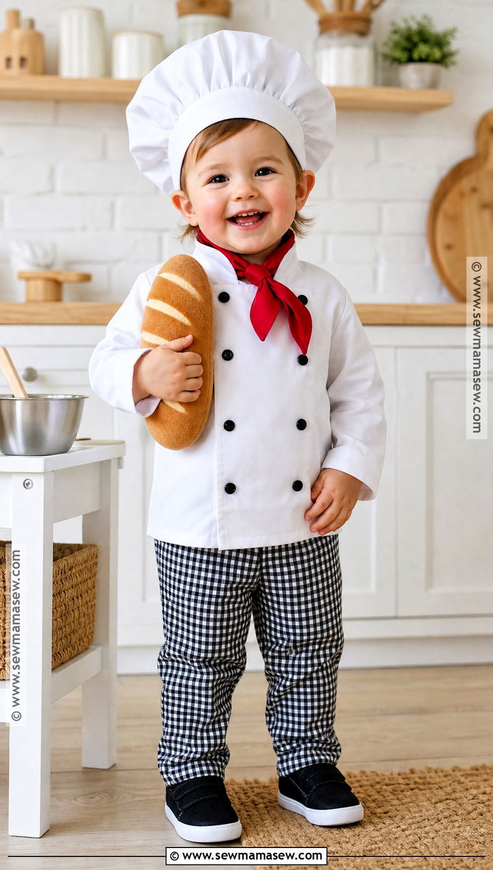 Toddler Chef Costume - 30 toddler halloween costume ideas