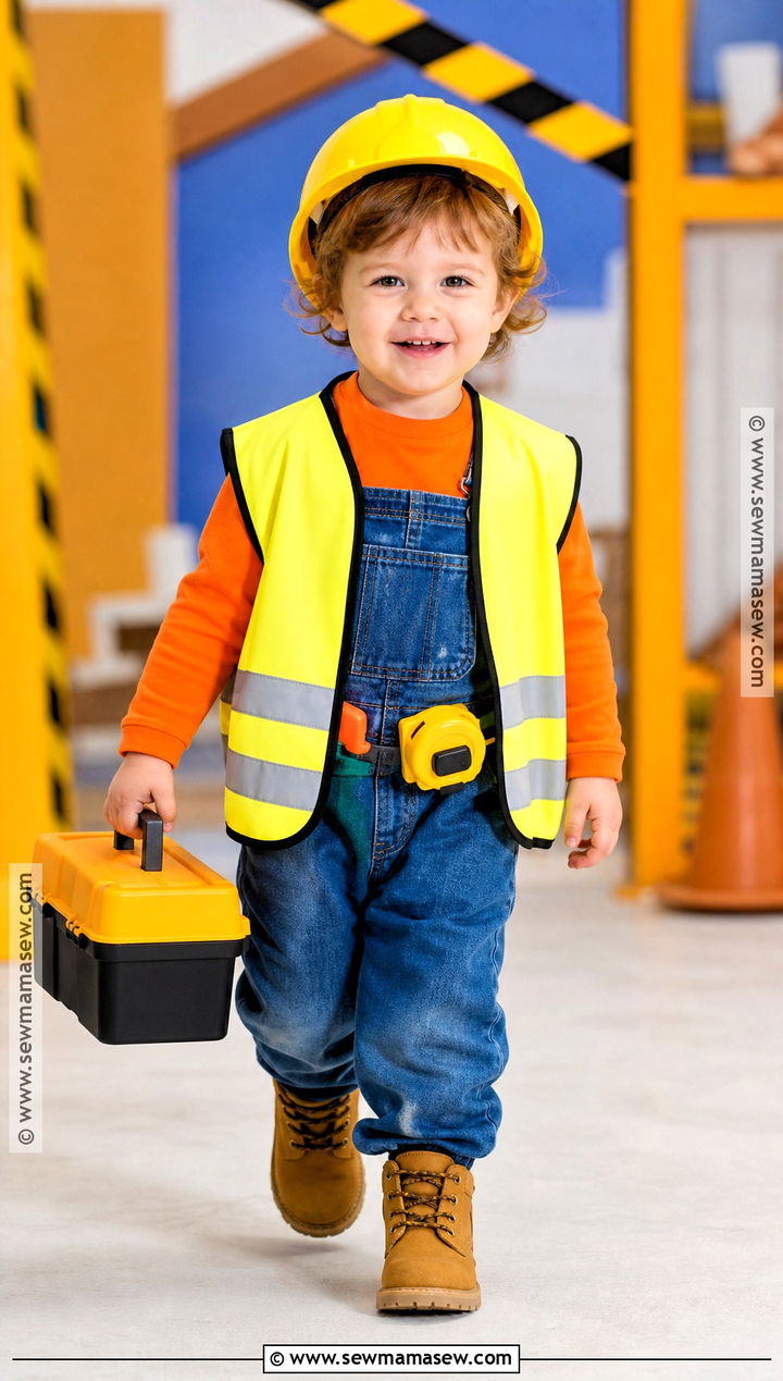 Toddler Construction Worker Costume - 30 toddler boy costumes