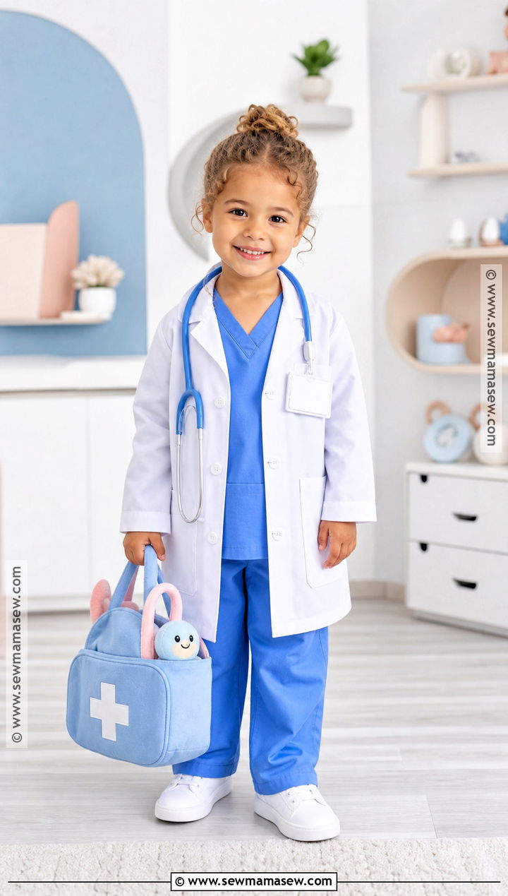 Toddler Doctor Costume - 30 toddler halloween costume ideas