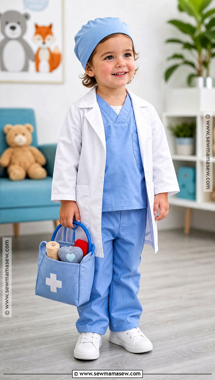 Toddler Doctor Halloween Costume - 30 toddler and baby halloween costumes