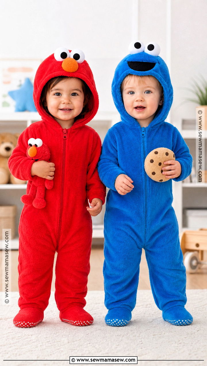 Toddler Elmo And Cookie Monster Costume - 40 elmo and cookie monster costumes