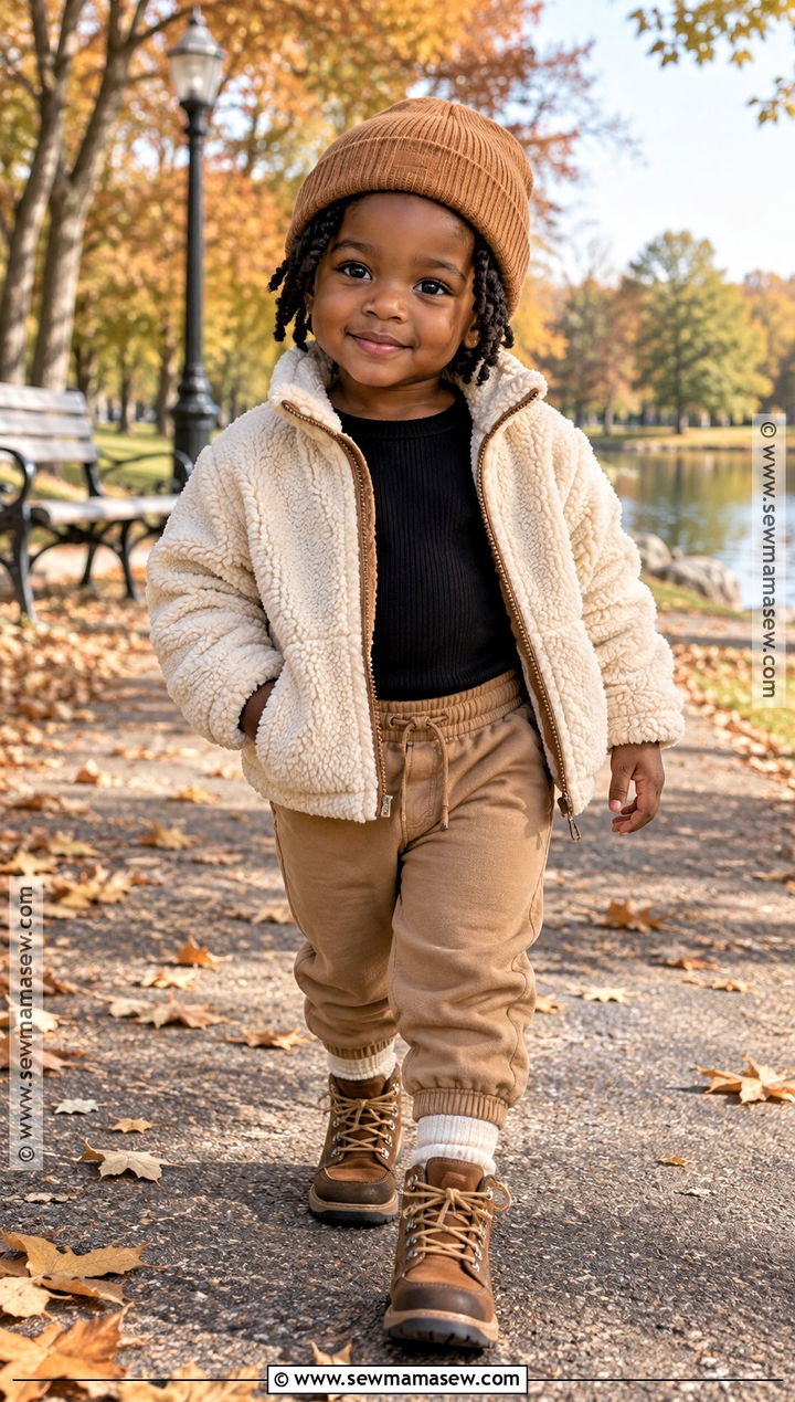 Toddler Fall Teddy Jacket And Joggers Outfit - 20 toddler fall outfits girl black
