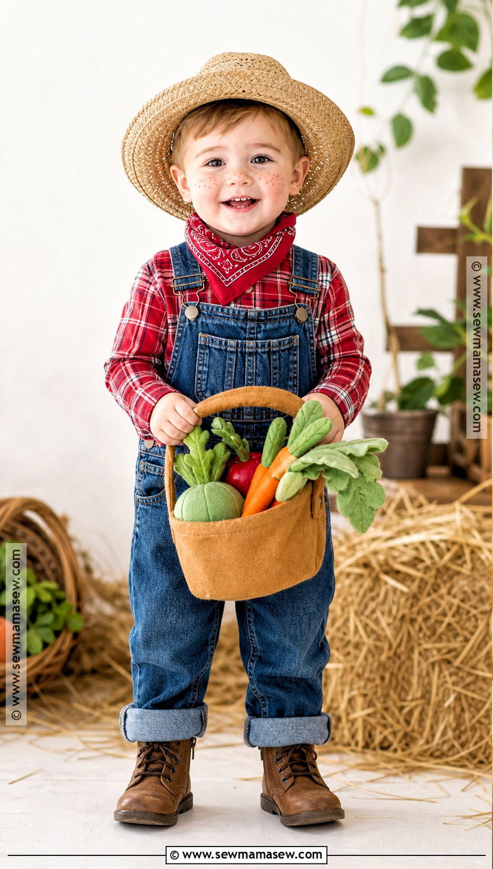Toddler Farmer Halloween Costume - 30 toddler and baby halloween costumes