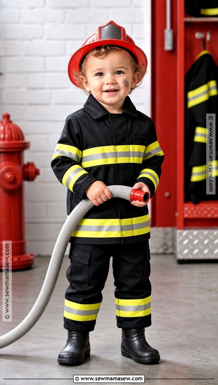 Toddler Firefighter Halloween Costume - 30 toddler and baby halloween costumes