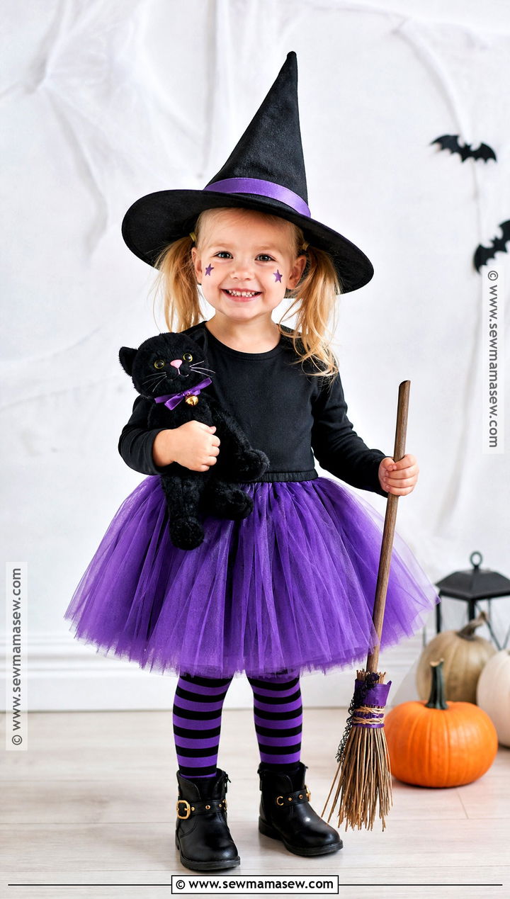Toddler Friendly Witch Costume - 30 toddler halloween costume ideas