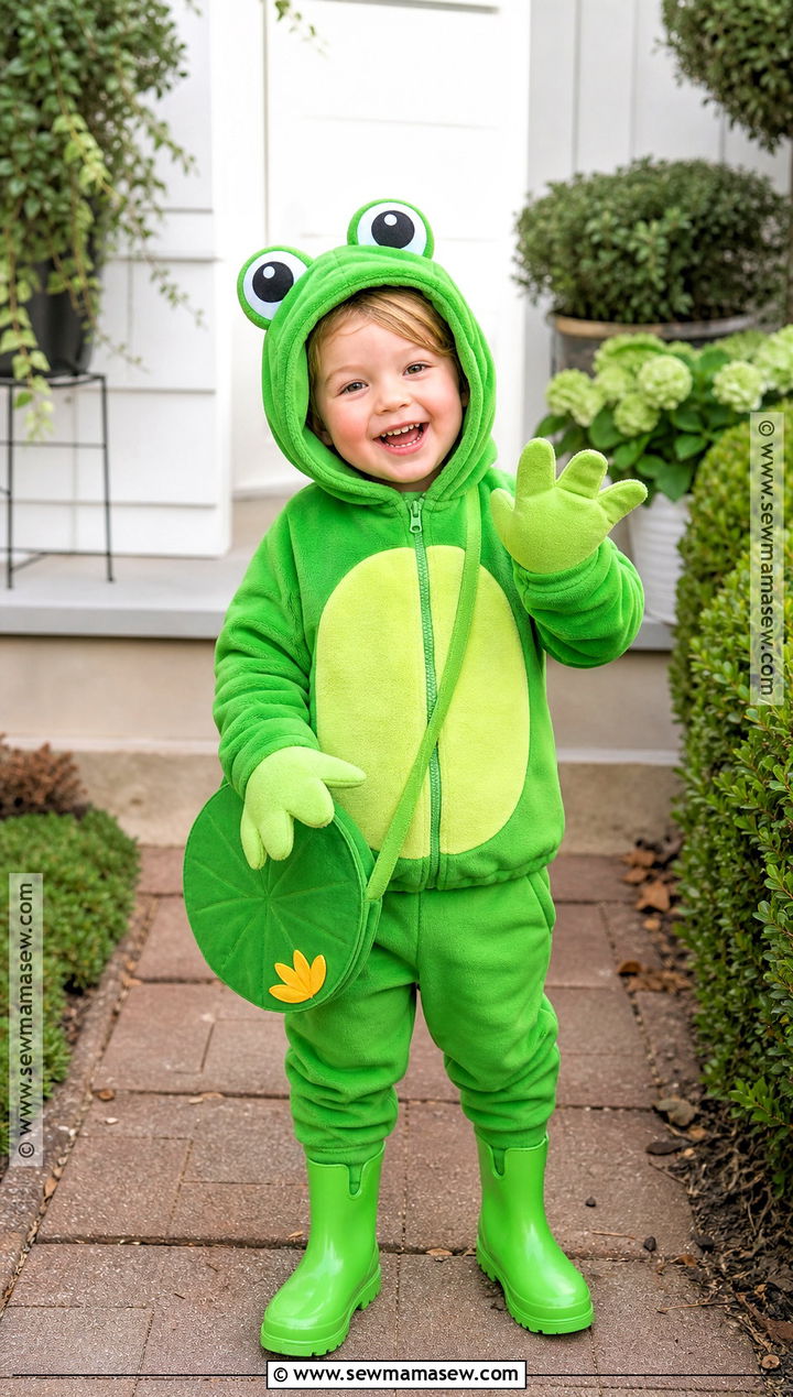 Toddler Frog Costume - 30 toddler halloween costume ideas