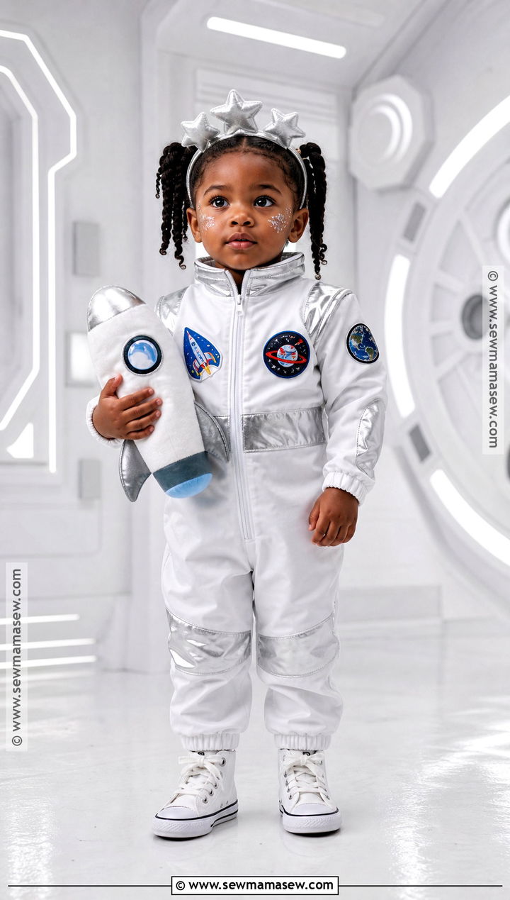 Toddler Girl Astronaut Costume - 30 halloween costumes for toddler girls