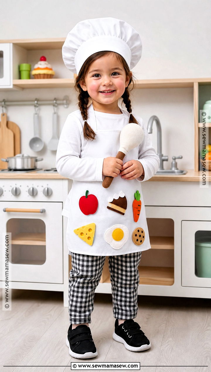 Toddler Girl Chef Costume - 30 toddler girl halloween costume ideas