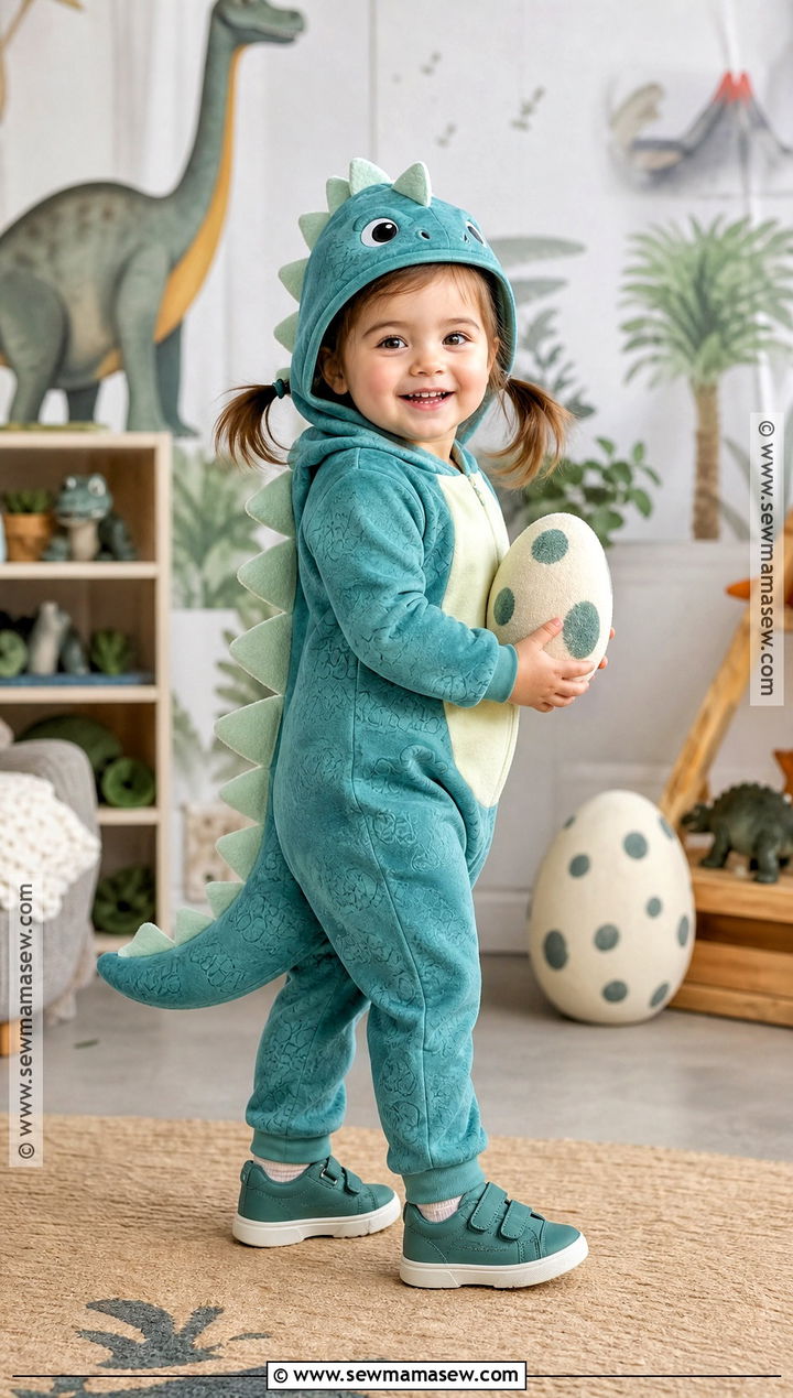 Toddler Girl Dinosaur Costume - 30 halloween costumes for toddler girls