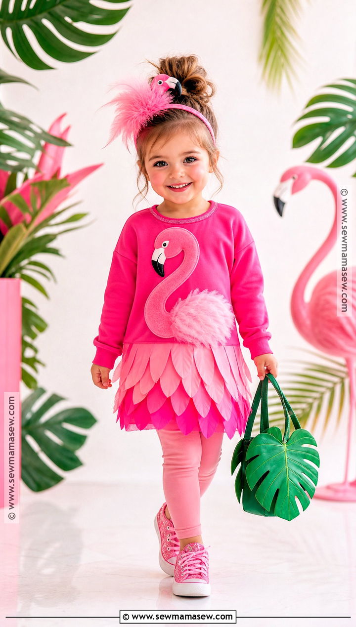 Toddler Girl Flamingo Costume - 40 toddler girl halloween costume ideas