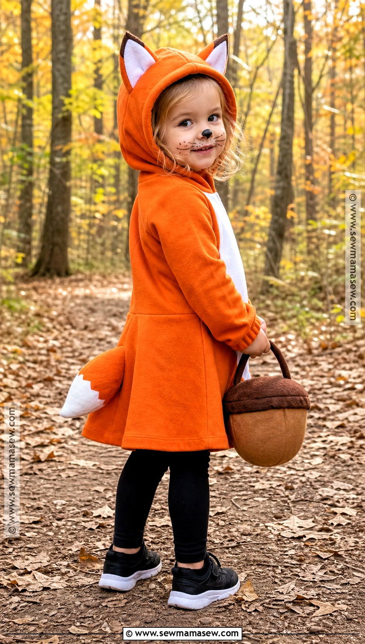 Toddler Girl Fox Costume - 30 toddler girl halloween costume ideas