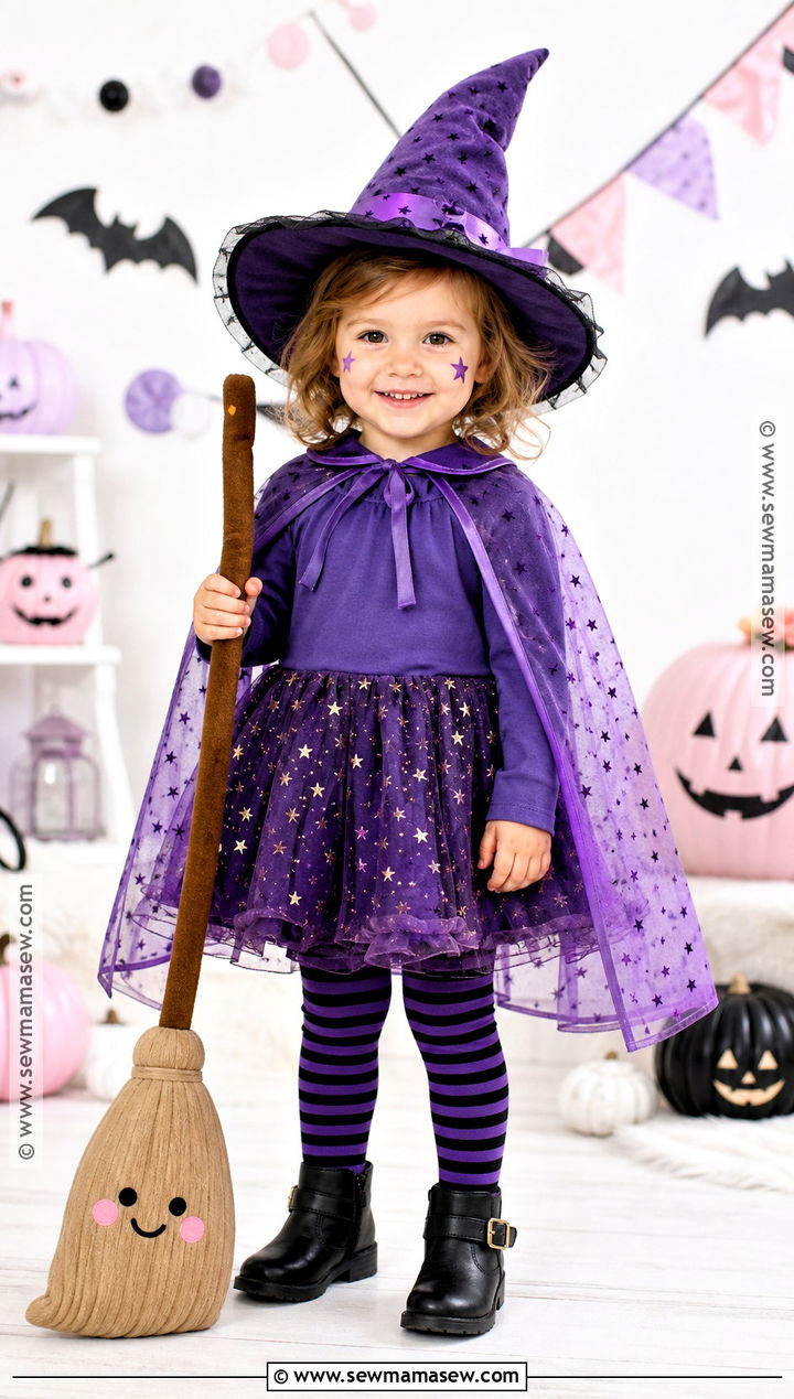 Toddler Girl Friendly Witch Costume - 30 toddler girl halloween costume ideas