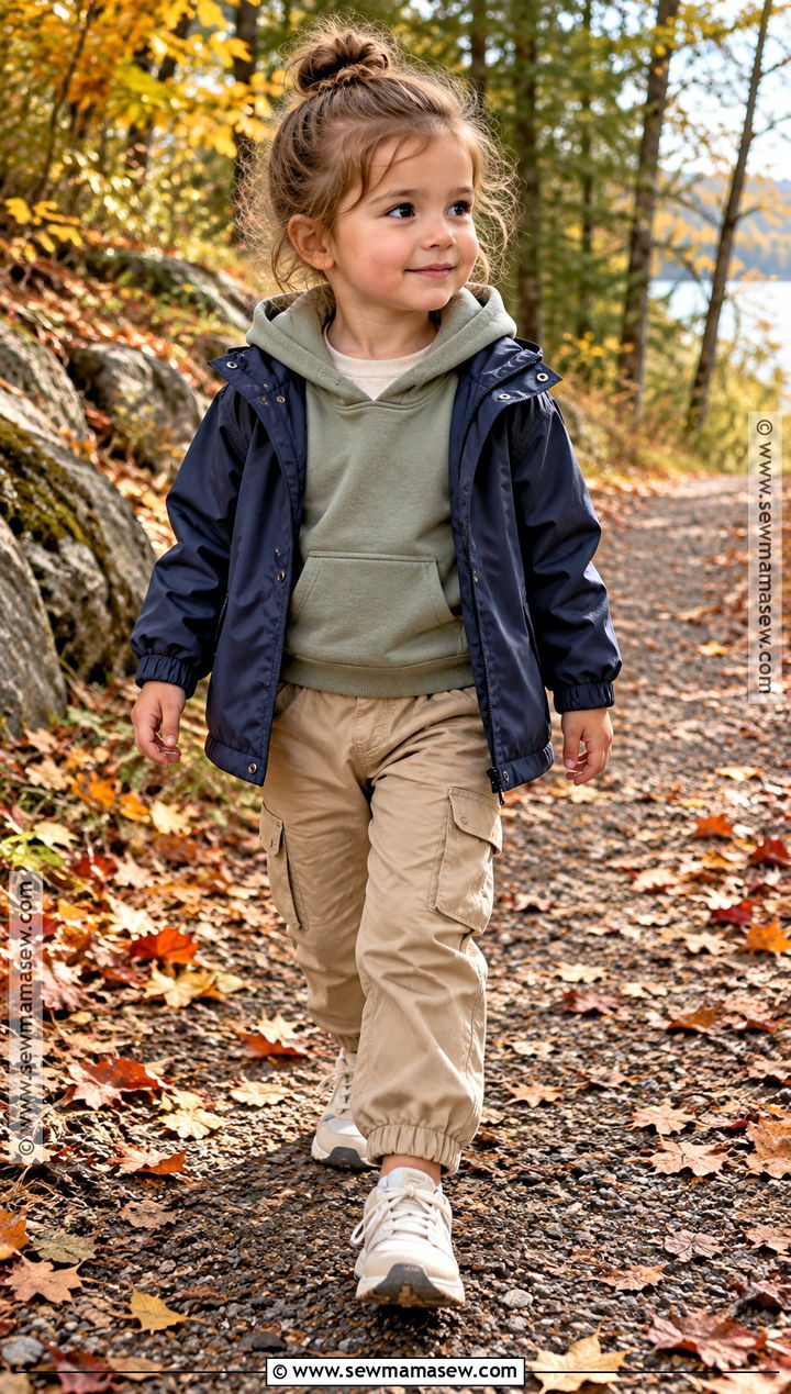 Toddler Girl Hoodie And Cargo Pants Outfit - 25 toddler fall outfits for girls