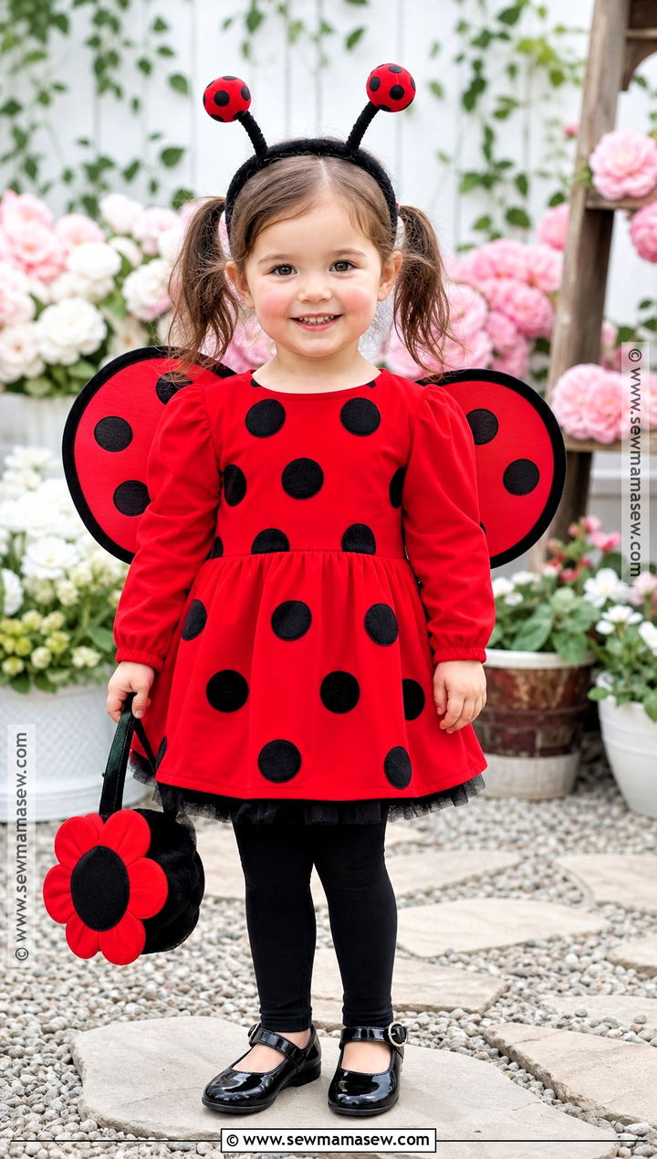 Toddler Girl Ladybug Costume - 30 halloween costumes for toddler girls